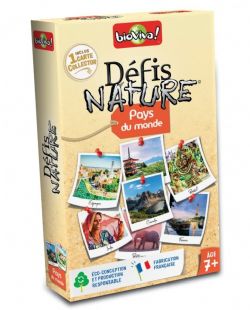 JEU DÉFIS NATURE - PAYS DU MONDE